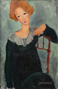 Frauen mit roten Haaren Amedeo Modigliani Amedeo Modigliani Ölgemälde